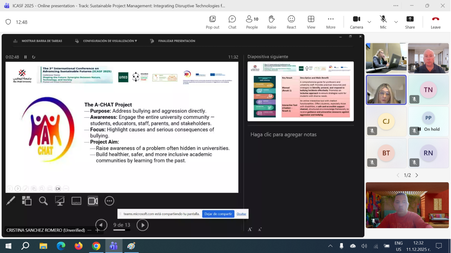 A-CHAT – Interactive digital tool to university students including ...
